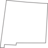 New Mexico Outline Clip Art